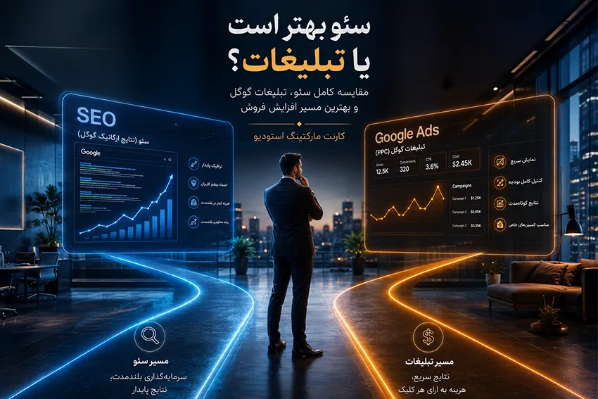 سئو بهتر است یا تبلیغات؟