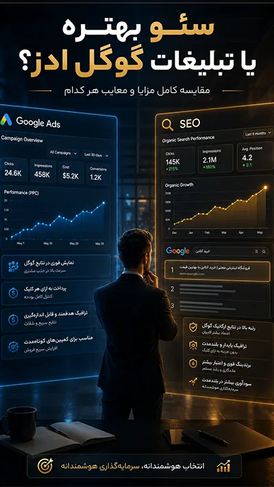 سئو بهتره یا تبلیغات گوگل ادز