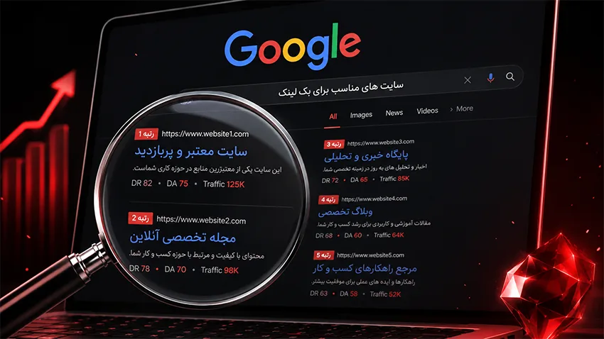 چگونه سایت مناسب برای بک لینک پیدا کنیم؟