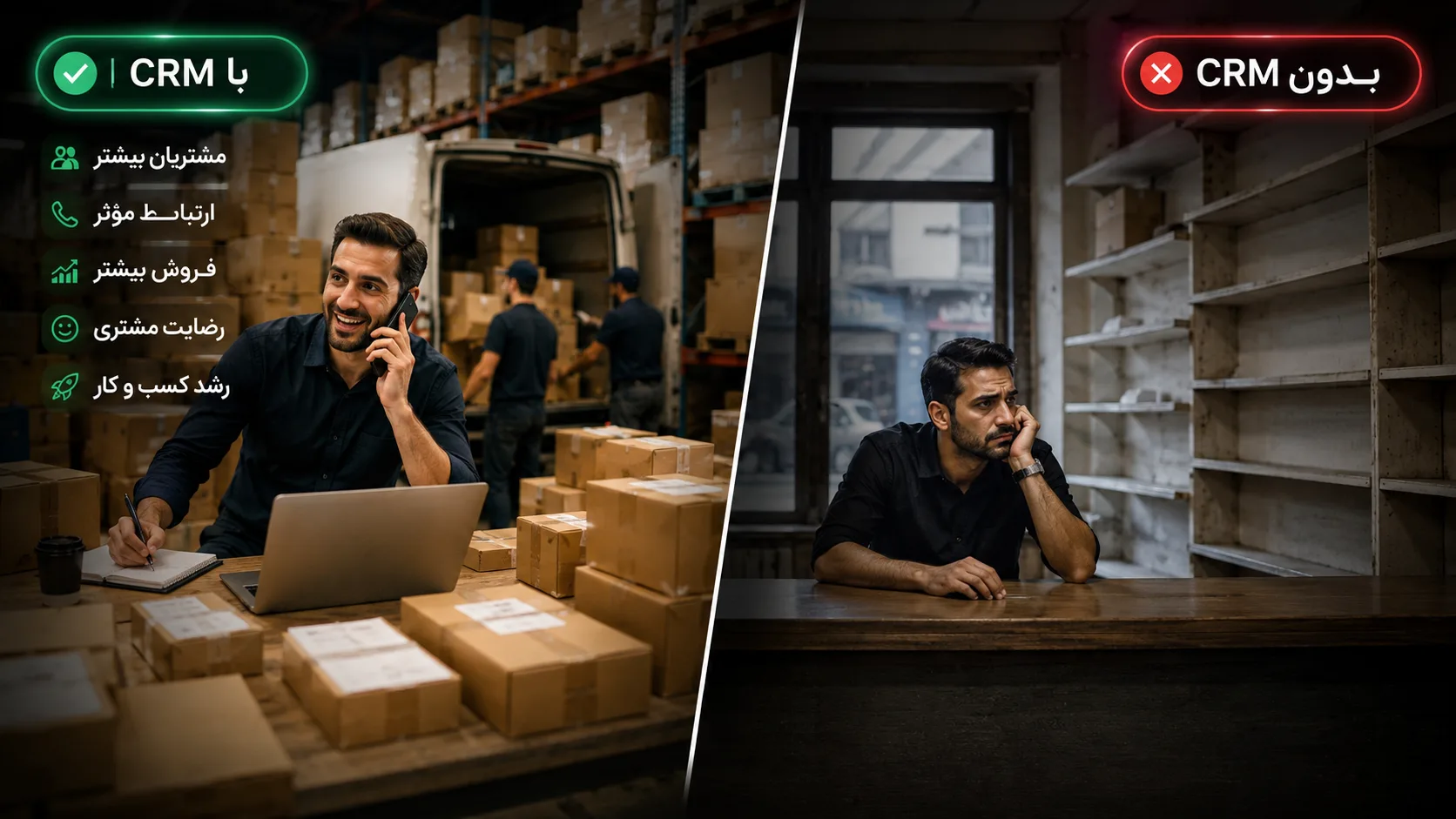 مزایای crm