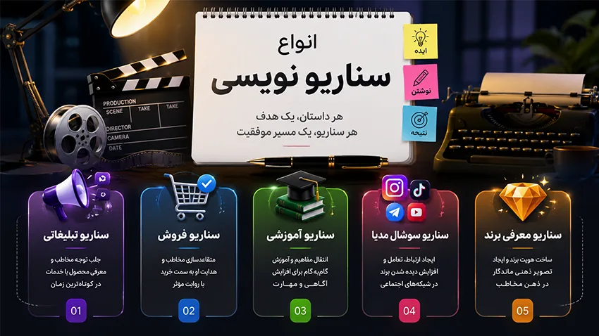 انواع سناریو نویسی