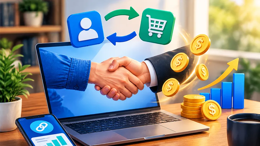 بازاریابی همکاری در فروش (Affiliate Marketing)