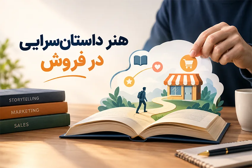 داستان سرایی در فروش